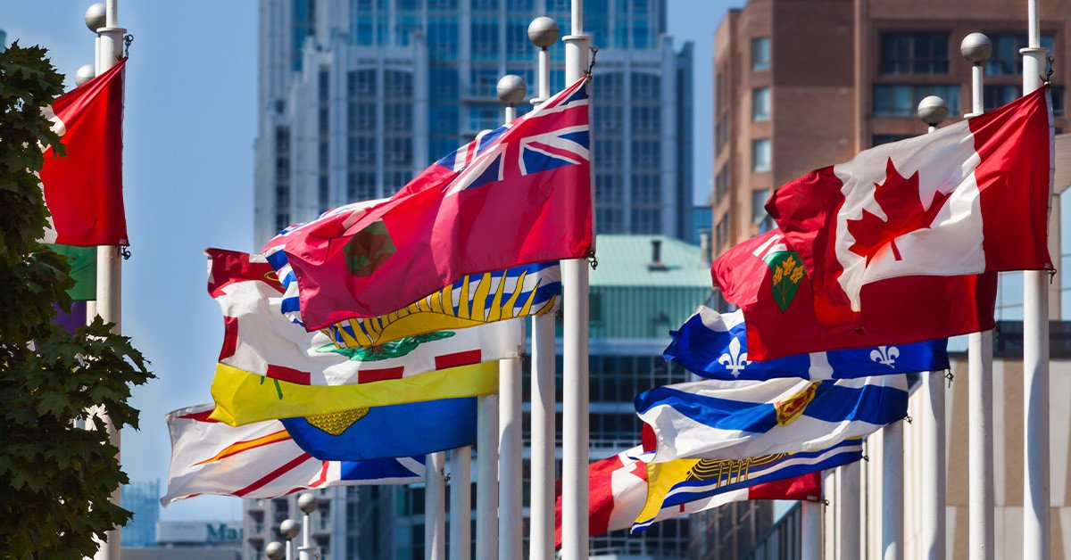 Canadian Provincial Flags