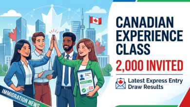 Canadian Experience Class candidates — Express Entry draw