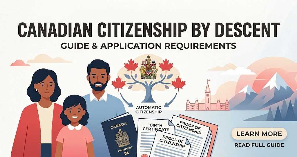Canadian citizenship by descent